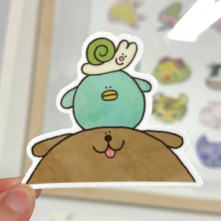 Autocolante de Vinil Mate Empilhável por atacado de Rolly Poly Studios