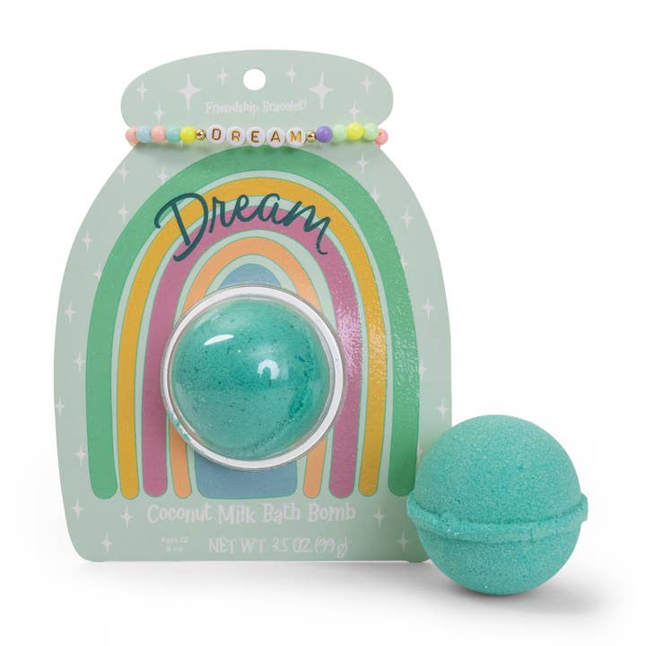 Friendship Bracelet Bath Bomb - Dream | Forever Young Collection for wholesale by Cait + Co