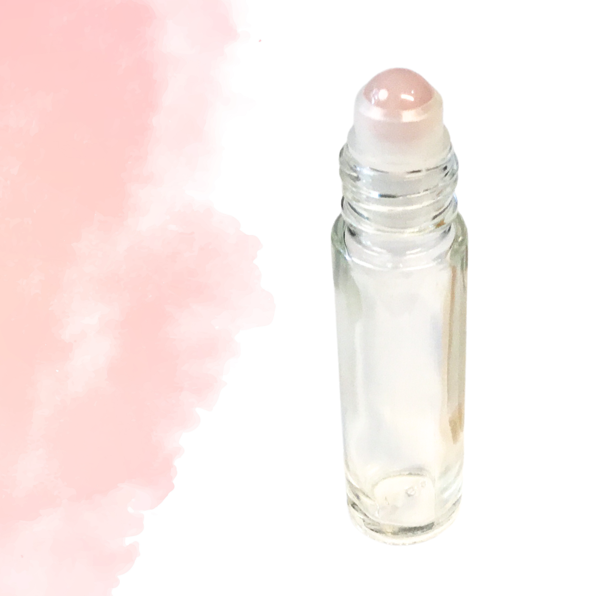 Essential Wellness - Body, Mind, Spirit - Wholesale Essential Oil Roll-On - ROSE QUARTZ Gemstone Rollerball Inserts2