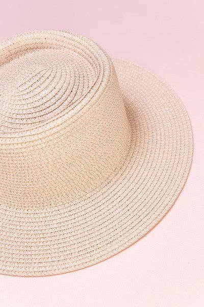 JOSSLYN by wall to wall - Vente Chapeau de paille – femme - CHAPEAUX DE SOLEIL CLASSIQUES EN PAILLE DE BATEAU | 40HW6035