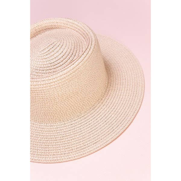 JOSSLYN by wall to wall - Vente Chapeau de paille – femme - CHAPEAUX DE SOLEIL CLASSIQUES EN PAILLE DE BATEAU | 40HW6035