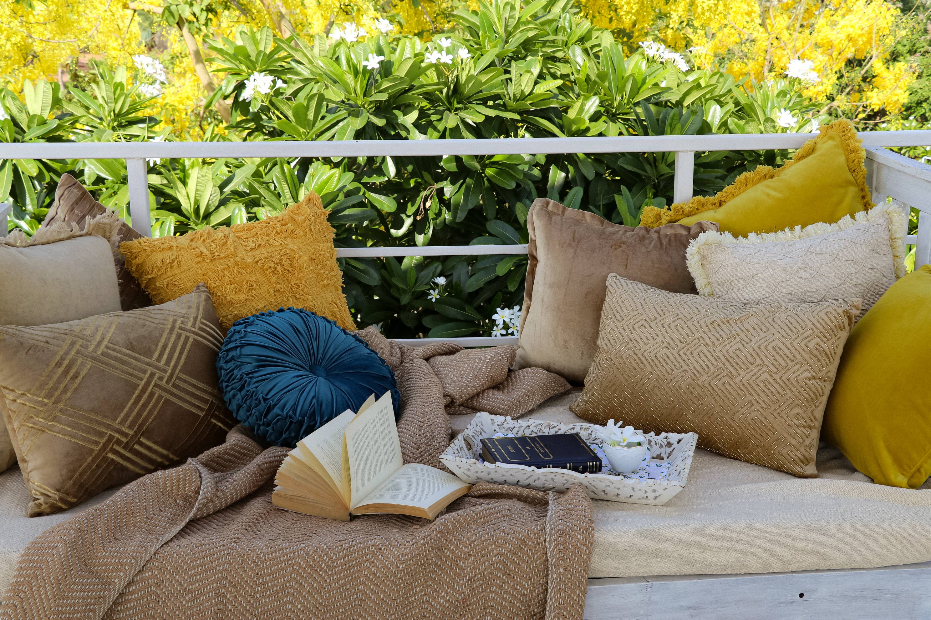 House Of Harkaari - Vente Coussin décoratif - Coussin Smocké Tight6