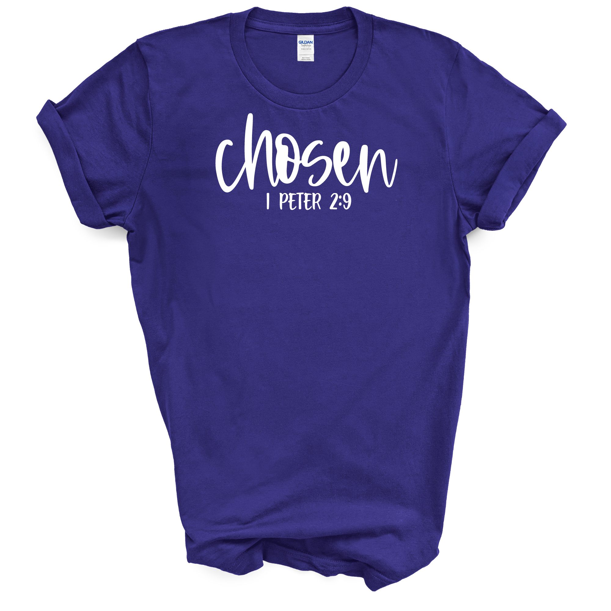 Love Ann Joy Apparel, LLC - Wholesale Screen Printed T-Shirt - Unisex - Chosen Bible Verse Christian T-Shirt2