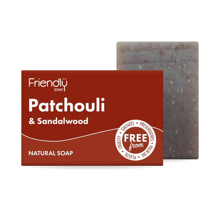 Friendly Soap - Wholesale Bar Soap - Patchouli & Sandalwood Eco Friendly Soap Bar