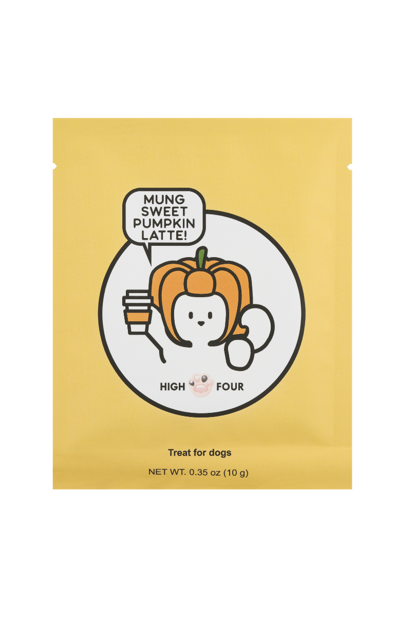 HIGH FOUR - Wholesale Pet Treats - Dog - Coffee Latte for Dogs - Sweet Pumpkin Latte1