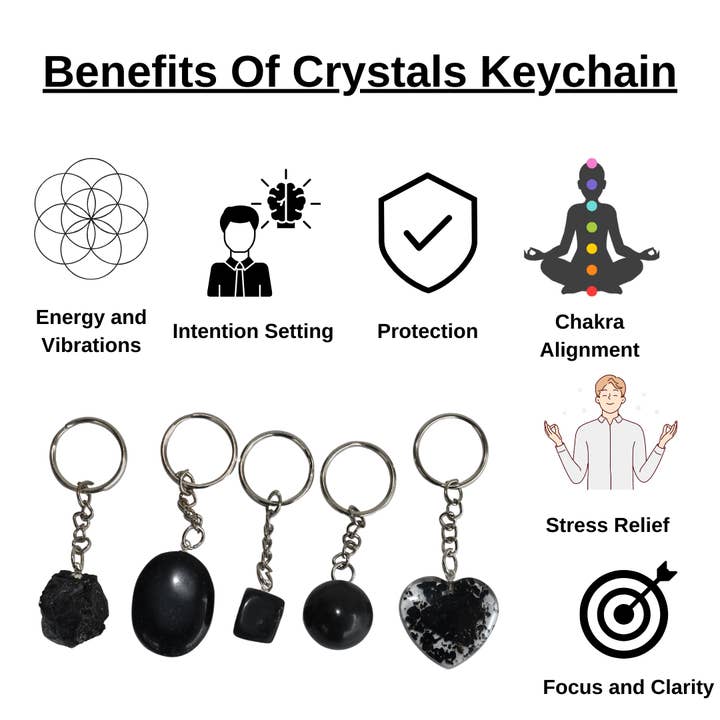 Soothing Crystals - Wholesale Keychain - Unisex - Rainbow Moonstone Key Chain, Gemstone Keychain, Keychain