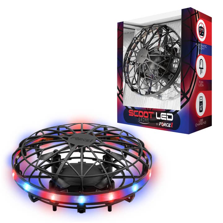 USA Toyz - Wholesale Toy Set - Kids - Scoot LED Hand Operated Drones