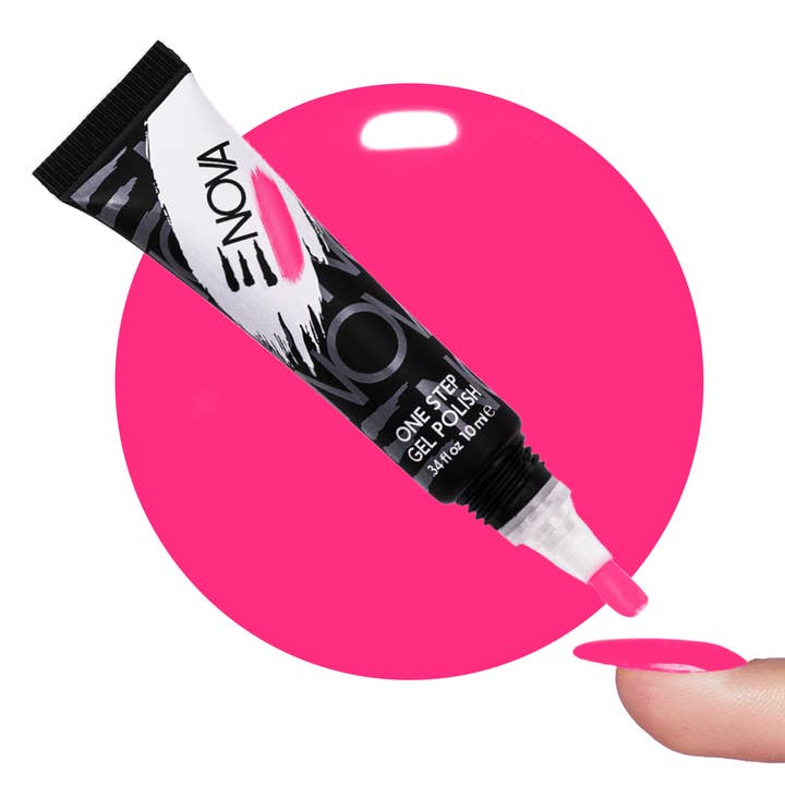 One Step Gel Polish, Pink - Hot Mess for wholesale by Enova Cosmetics