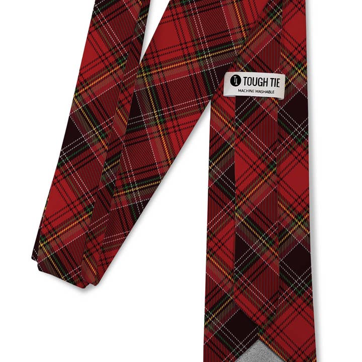 Tough Apparel - Wholesale Necktie - Men's - Thatcher - Red Flannel Tie