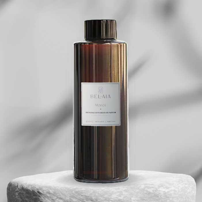 Monoi parfume påfyldning 400ml for engroshandel hos Belaia