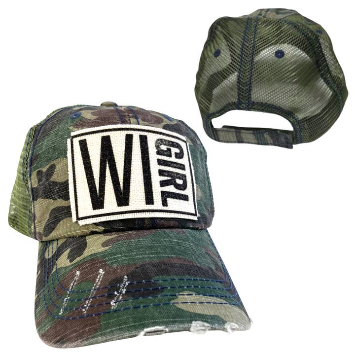 dkhandmade - Wholesale Trucker Hat - Women's - WISCONSIN GIRL HATS2