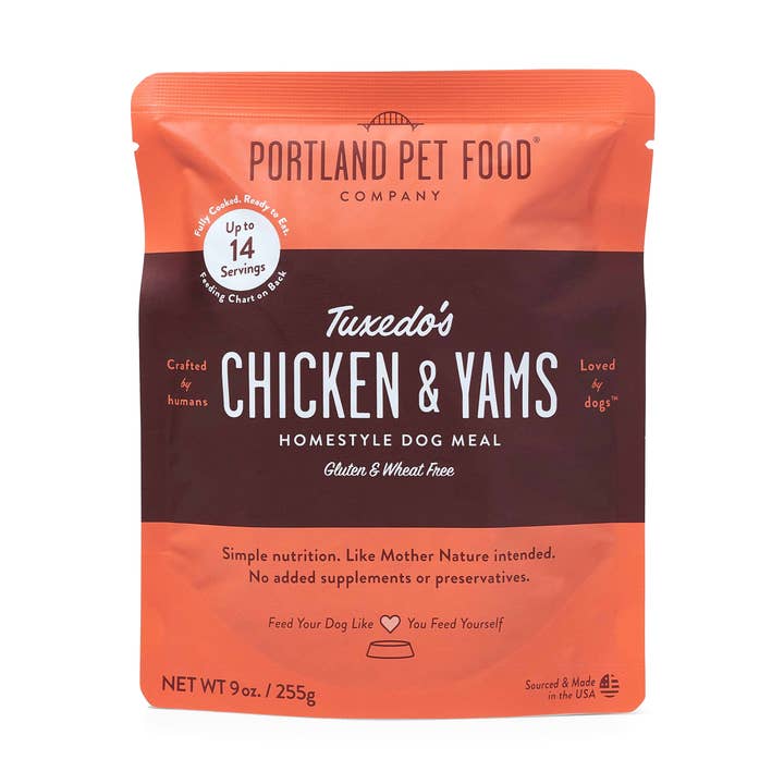Tuxedo's Chicken & Yams Human Grade Fresh Wet Food Dog Pouch and other Purchase Wholesale frozen ready meals. Free Returns & Net 60 Terms on Faire trending on Faire.