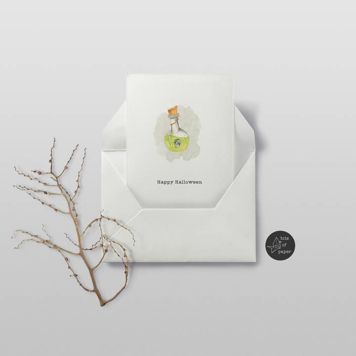 Halloween gift murgröna kort för wholesale av Bits of paper design co