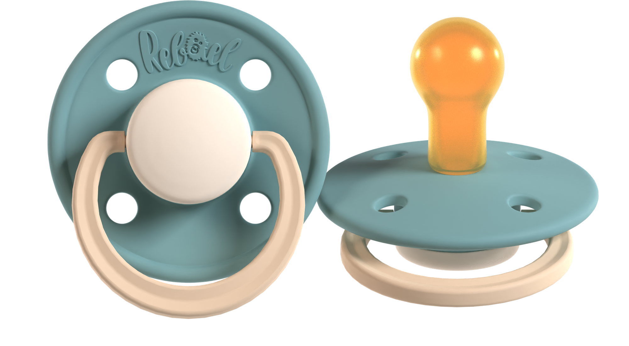 Rebael - Wholesale Pacifier - Baby - Rebael Rainy Pearly Lion, Size 2 (6+ Months)0