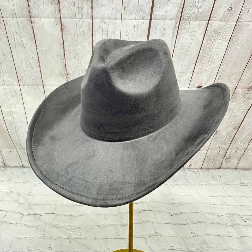 One and Only Accessories - Wholesale Cowboy Hat - Women's - Best sller Fashion Vegan suede cattleman cowboy hat 29
