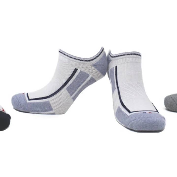 France Invisible Combed Cotton Socks (3 pairs) for wholesale by Kolibri Socks