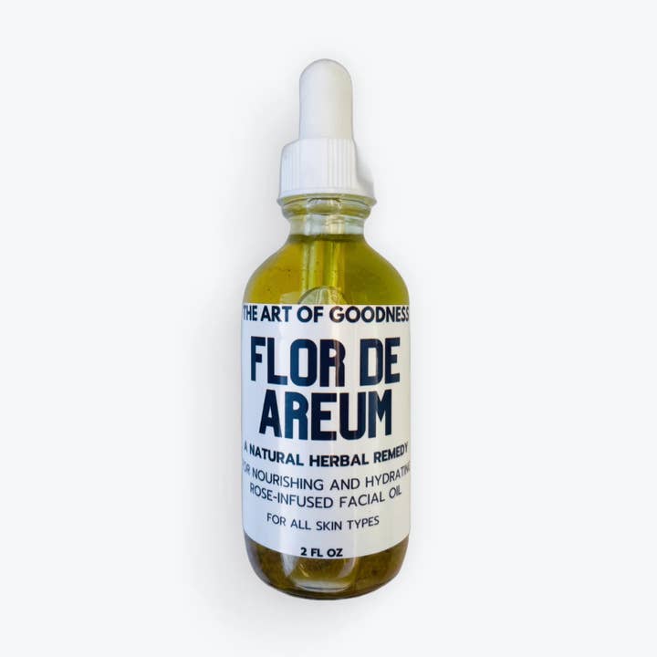Flor de Areum Rose Facial Oil for wholesale by The Art of Goodness