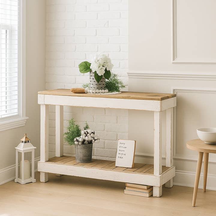 DougandCristyDesigns - Wholesale Console Table - 46" Luxe Combo Console Table | 3 Colors13