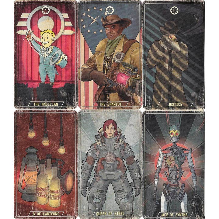 Microcosm Publishing & Distribution – wholesale Tarot cards – Fallout: The Official Tarot Deck and Guidebook