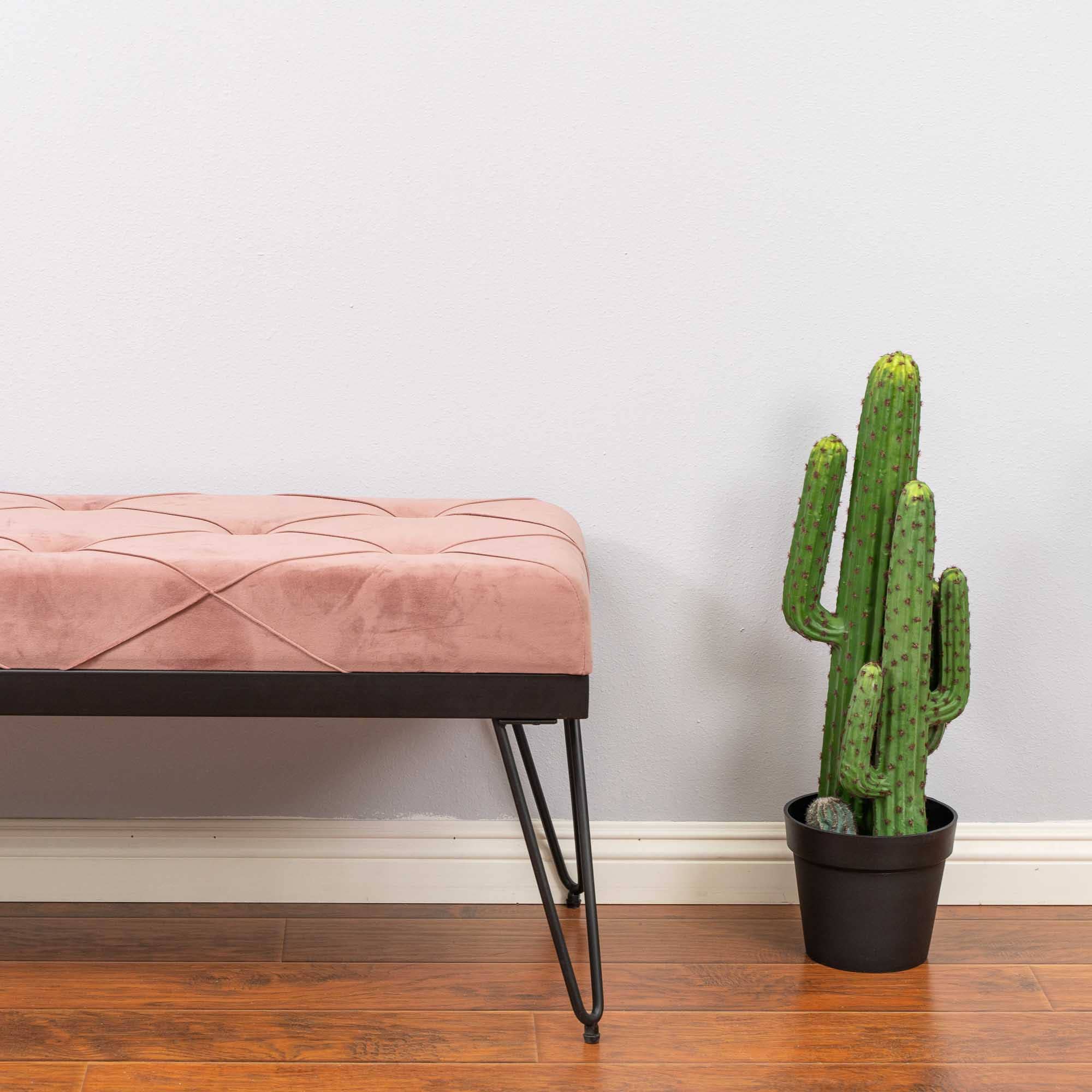 Portofino International Trading, USA - Wholesale Artificial Plant - Faux Saguaro Cactus with Plastic Pot 28"1