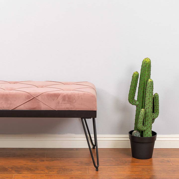 Portofino International Trading, USA - Wholesale Artificial Plant - Faux Saguaro Cactus with Plastic Pot 28"1