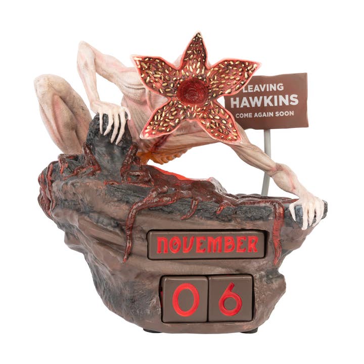 STRANGER THINGS 3D PERPETUAL CALENDAR for wholesale by Grupo Erik USA LLC