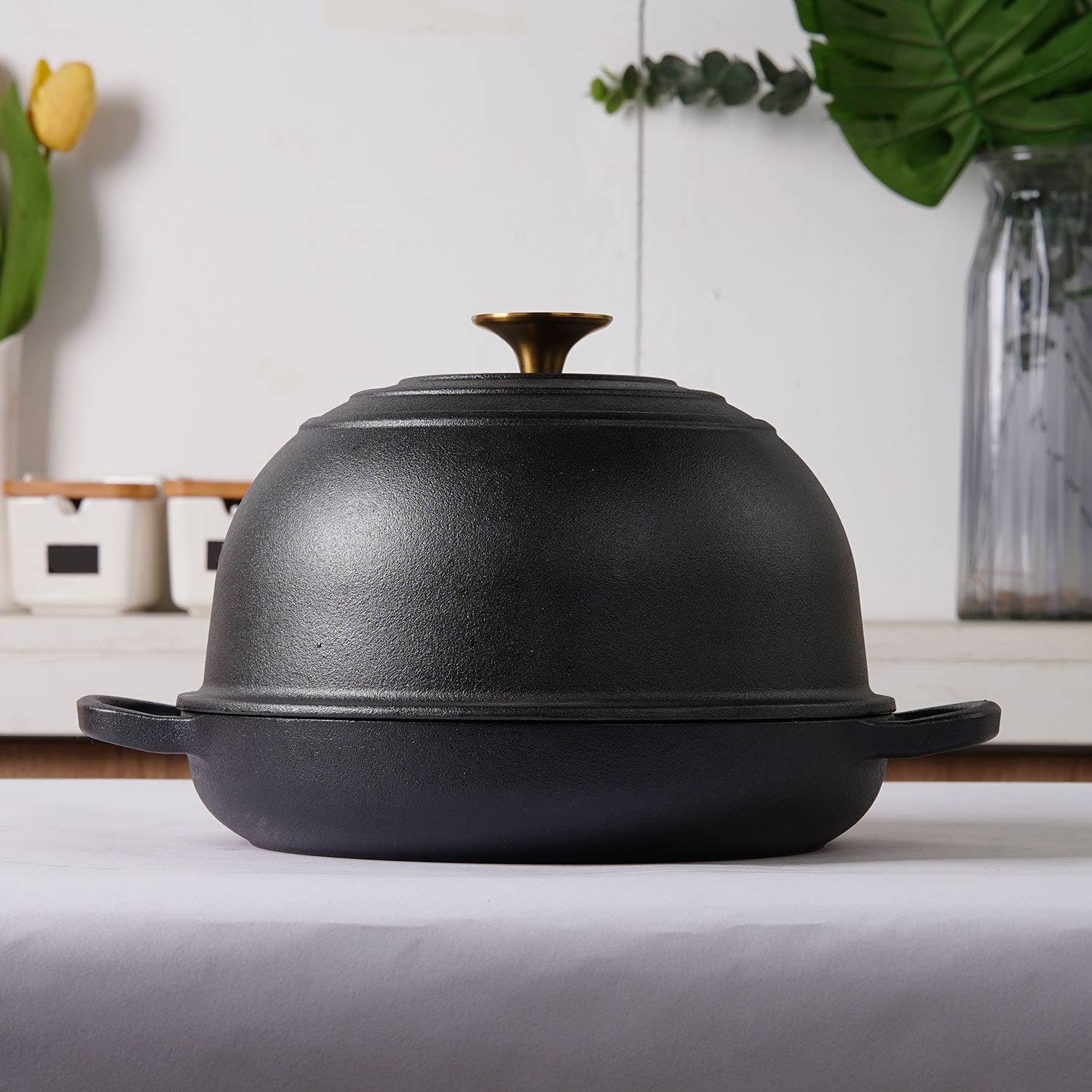 Crucible Cookware - Wholesale Bread Pan - Cast Iron Bread Pan, Sour Dough Artisan Bread Oven Form2