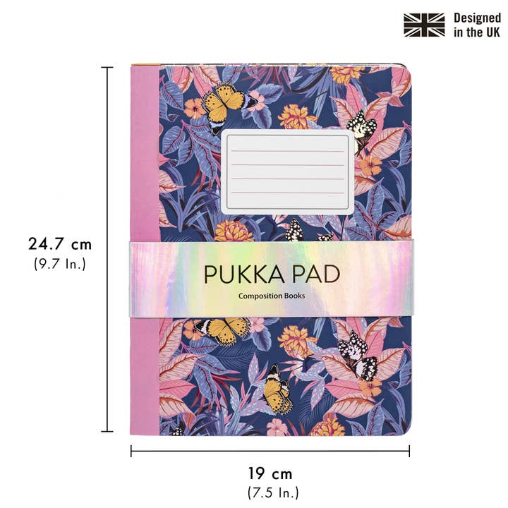 Pukka Pads North America - Wholesale Notebook - Bloom Composition Books - assorted 3-pack1