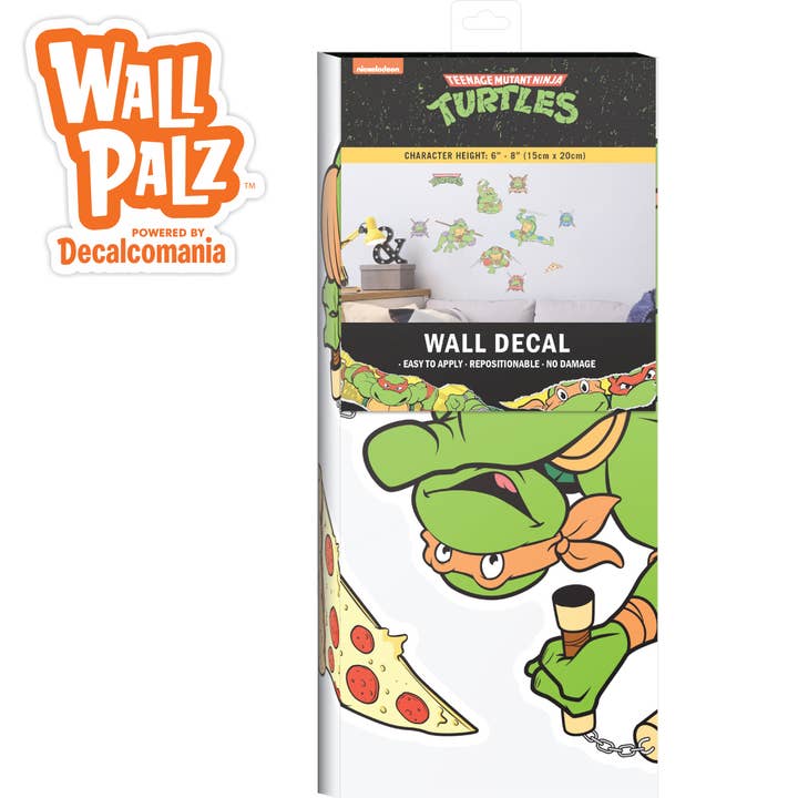 Nickelodeon TMNT Teenage Mutant Ninja Turtles Wall Decals for wholesale by Decalcomania