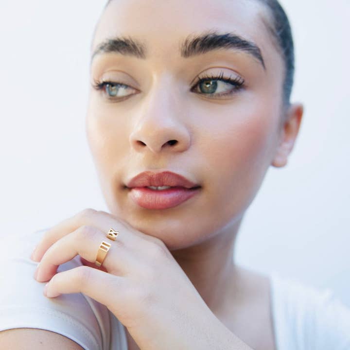 'YOU' Ring for wholesale by LoveLeeOr