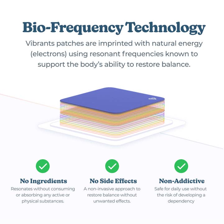 Vibrants® - Wholesale Oral Supplement/Vitamin - Good Night | Vibrants® Bio-Frequency Patches for Sleep