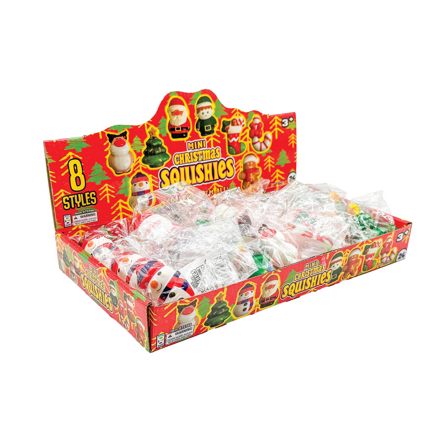 Geddes - Venta al por mayor Juguete blando - Niños y bebés - MINI SQUISHIES DE NAVIDAD     24/DSP11