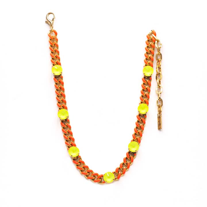 TOVA - Wholesale Beaded/pearl necklace - Galileu Necklace in Neons