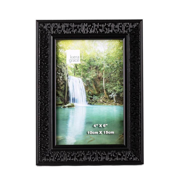 Kiera Grace Art Deco Photo Frame, Black for wholesale on Faire1