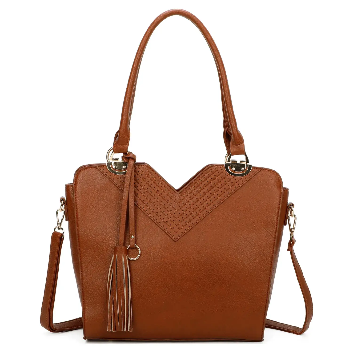 Superbia - Wholesale Tote Bag - Women's - Superbia Large Front Laser Cut Tassel  A4 Tote Bag +Dust Bag1