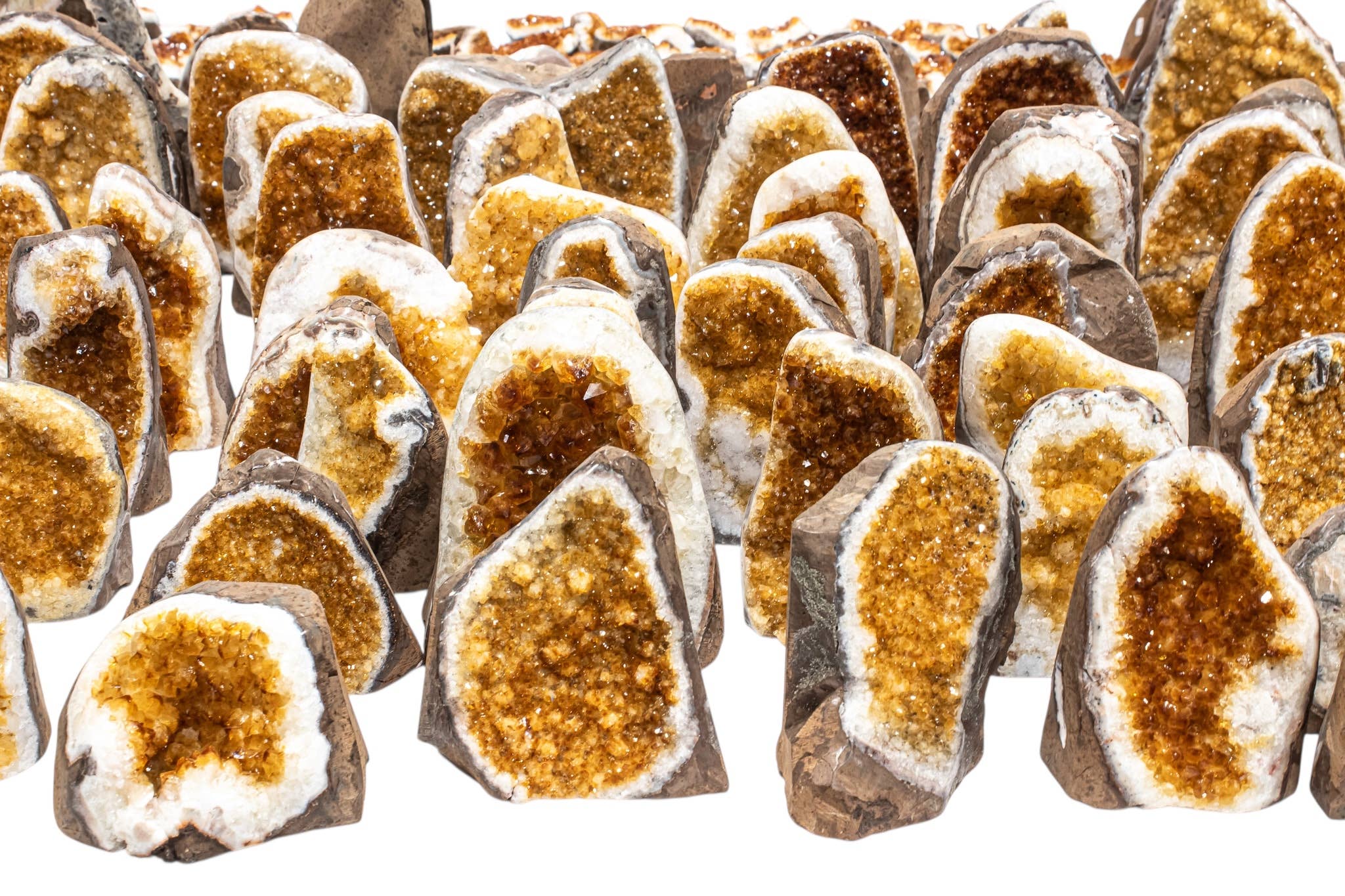 Quasar Gems USA - Wholesale Spiritual Stone/Crystal - Citrine Cut Base Standing2