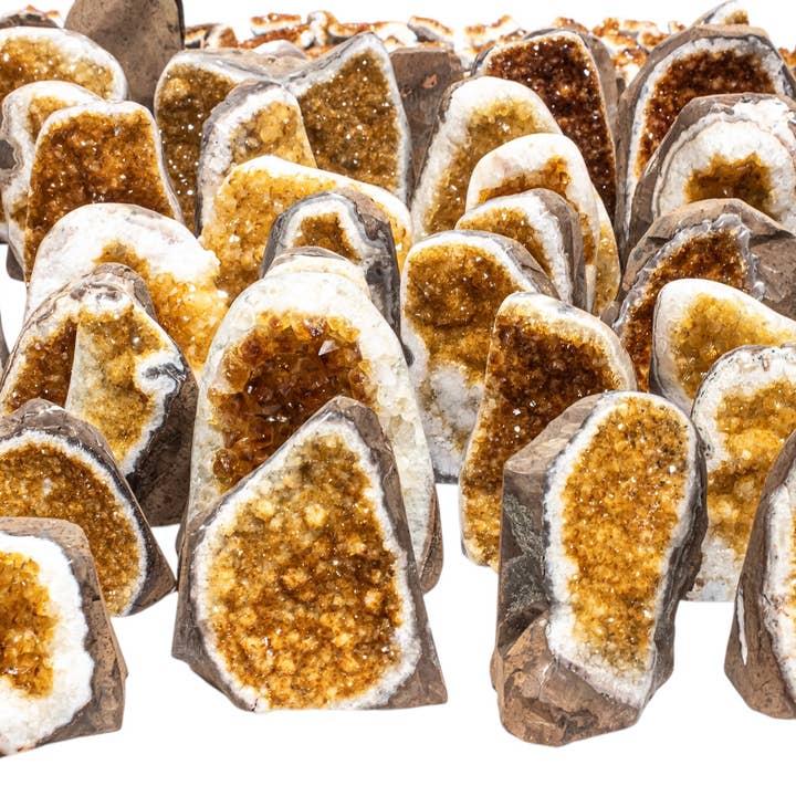 Quasar Gems USA - Wholesale Spiritual Stone/Crystal - Citrine Cut Base Standing2