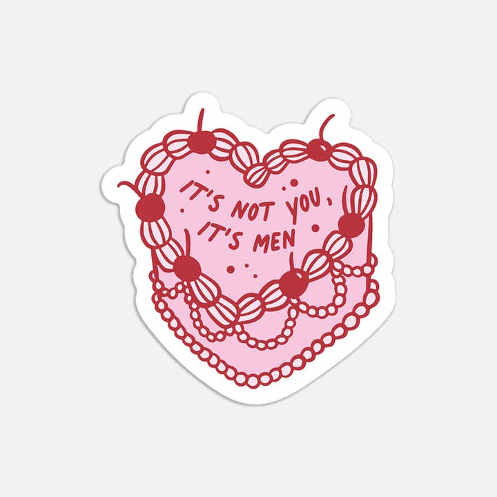 Es una pegatina de hombres. para venta al por mayor de Kaart Blanche