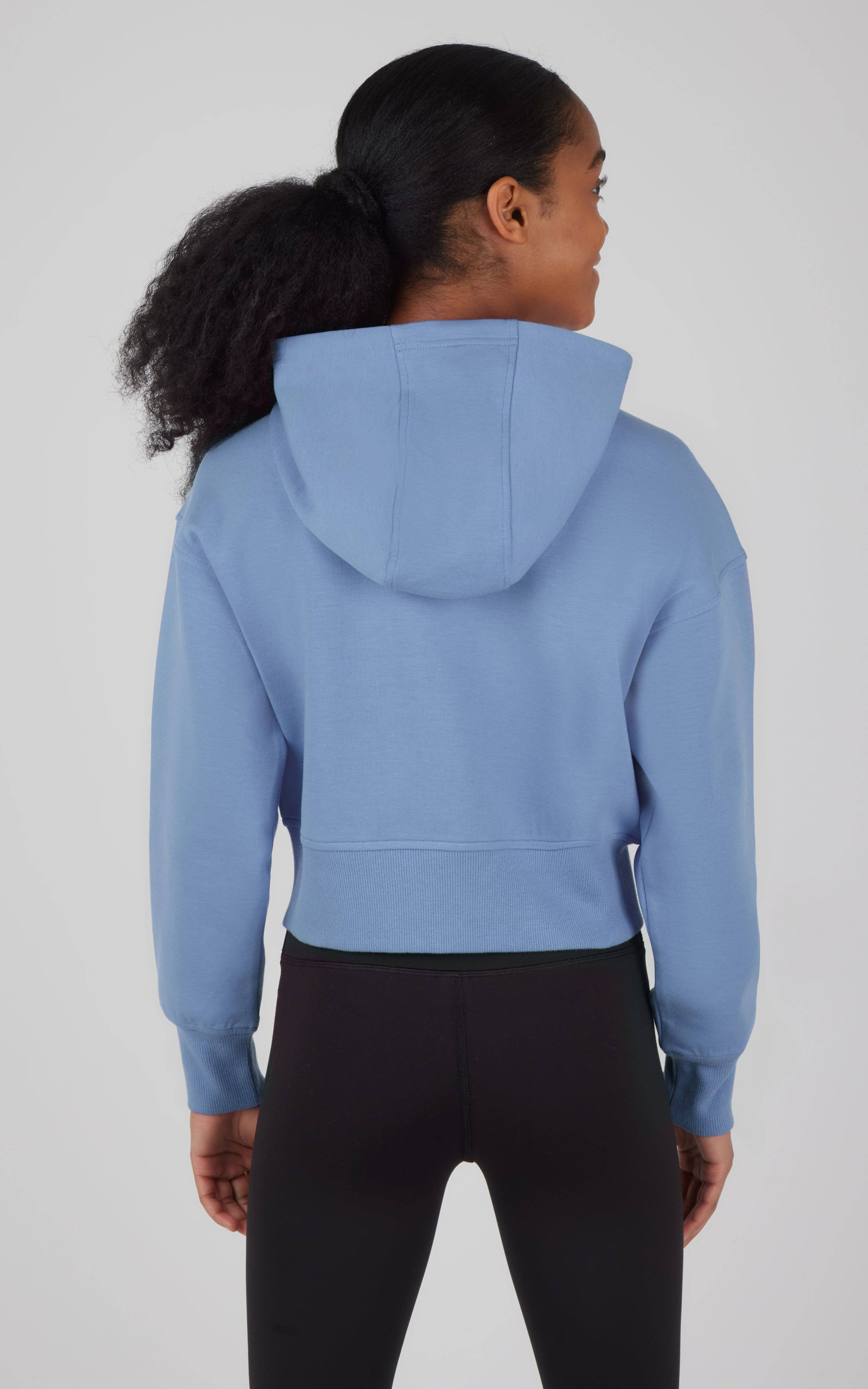 90 Degree by Reflex & Yogalicious - Wholesale Jacket - Kids - Girls Scuba Full Zip Everyday Hoodie Jacket4