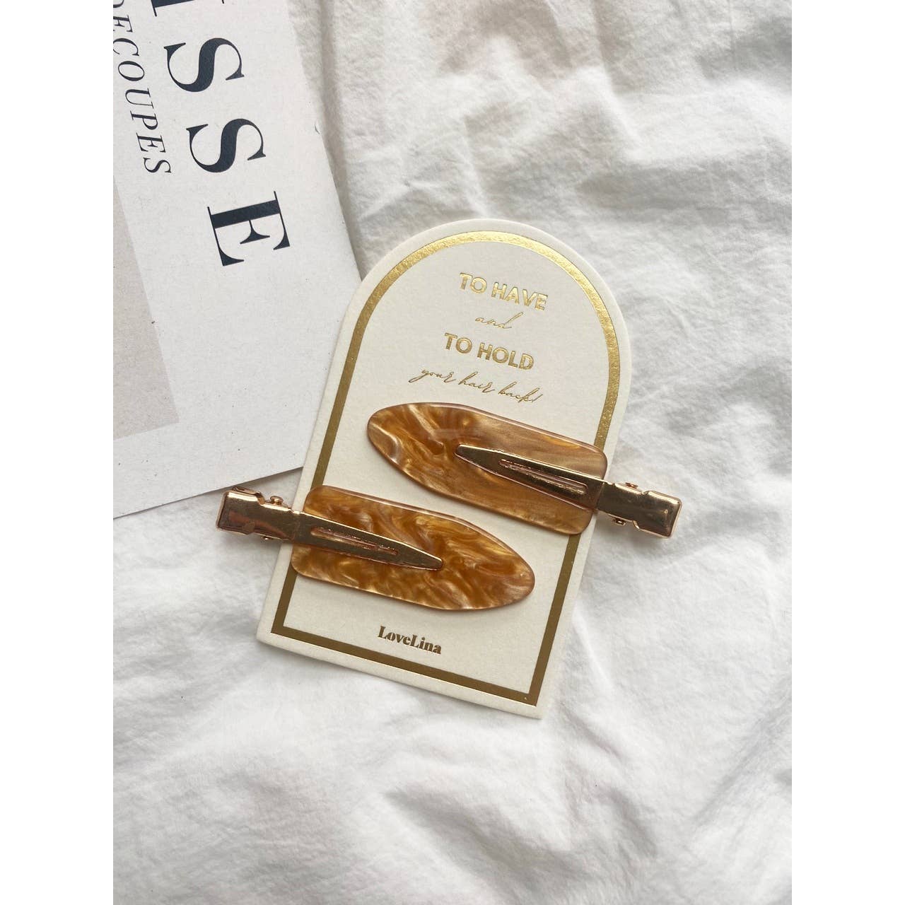 LoveLina - Vendita all'ingrosso Set di accessori per capelli - Donna - Set di fermagli per capelli senza pieghe - DEBBIE3