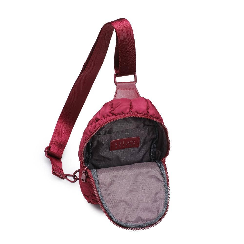 Sol and Selene - Wholesale Belt Bag - Women's - Rejuvenate - Quilted Puffer Nylon Sling Backpack121