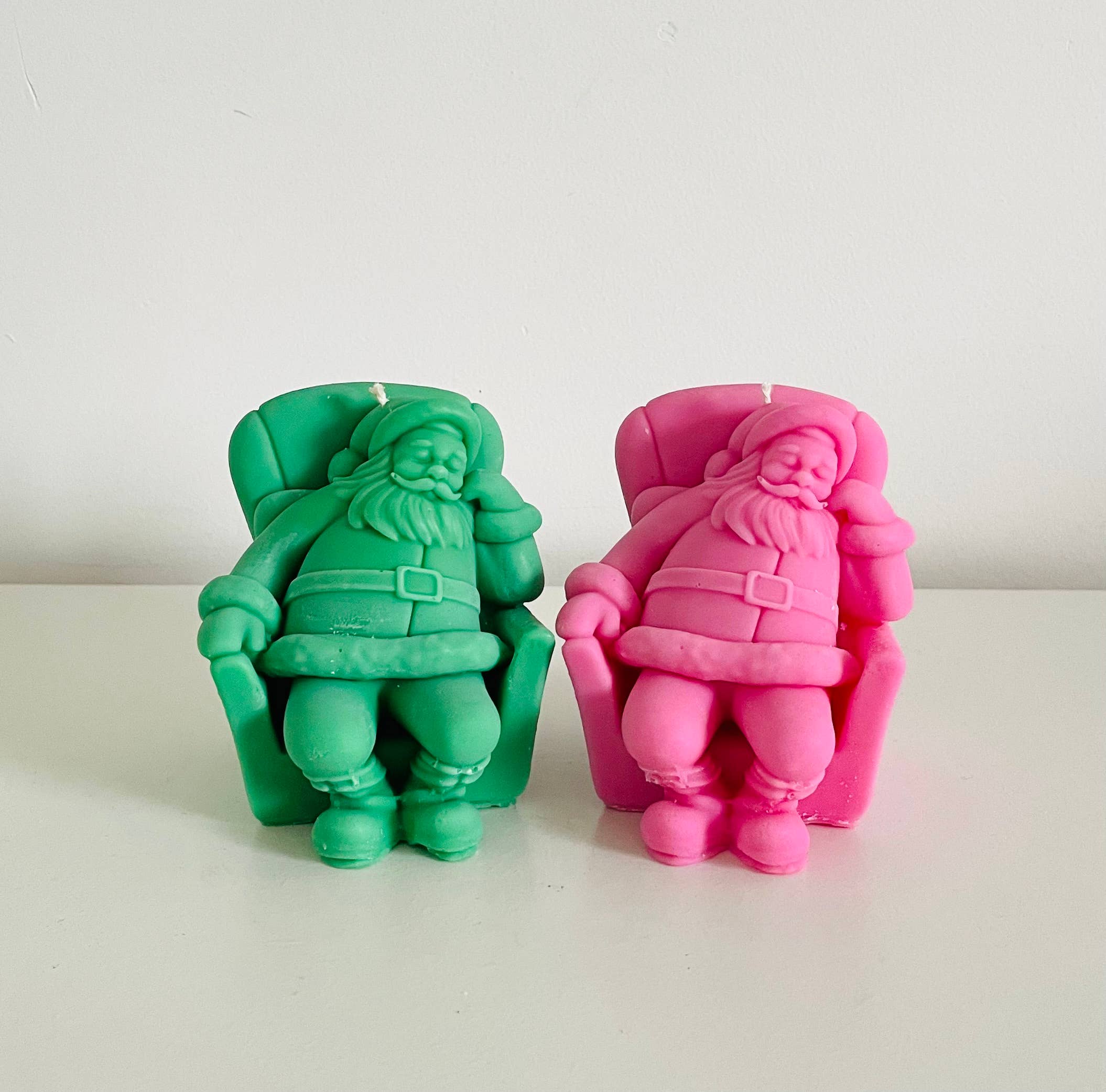 Sweet-Deco Creative - Wholesale Zuilkaars - Hand gegoten kaars kerstman7