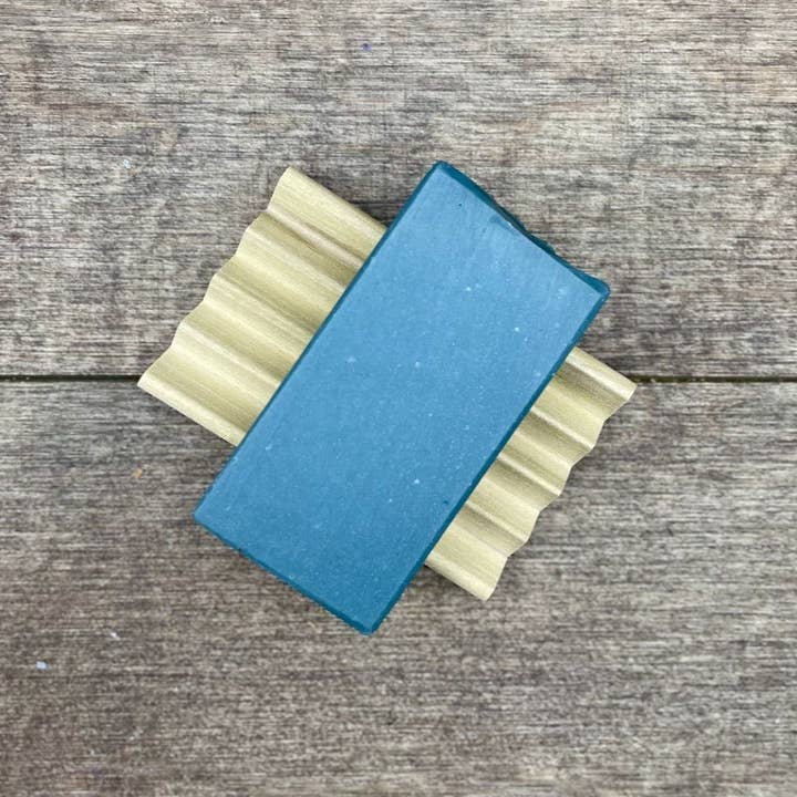 Poplar Boardwalk-Style Soap Dish for wholesale by Cruel Bloom Soap Company