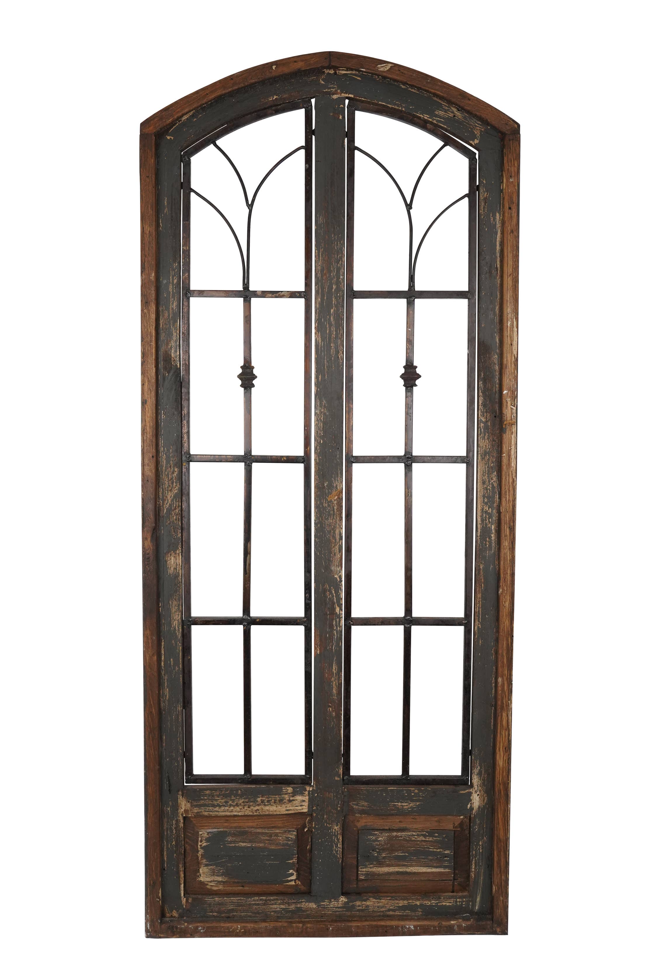 My Amigos Imports – wholesale Wall Accent – San Miguel Large Rustic Wall Window-24x60 inches-Large3