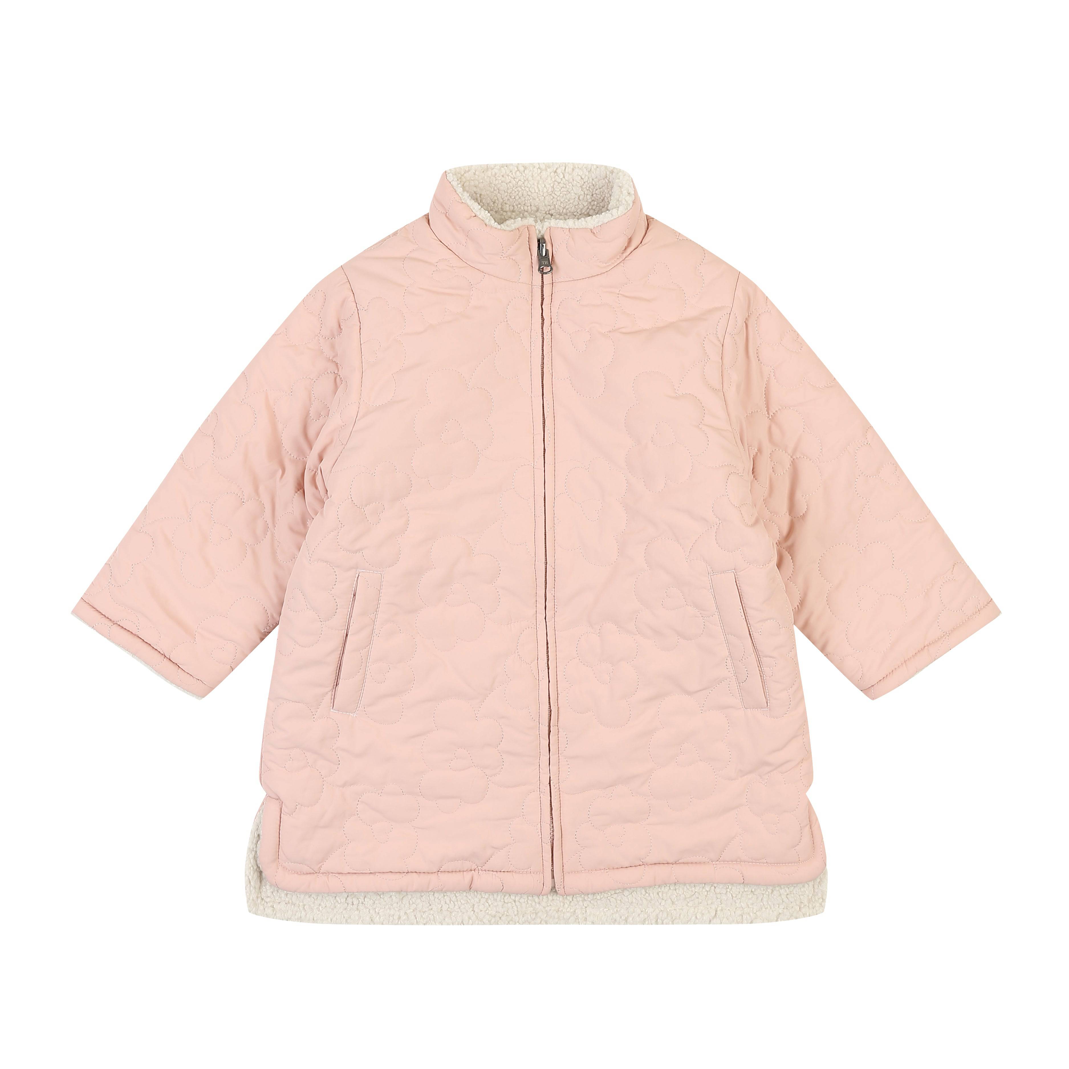 ToTo Heros - Wholesale Puffer Jacket - Kids - Quilt & Teddy Reversible Long Jacket7