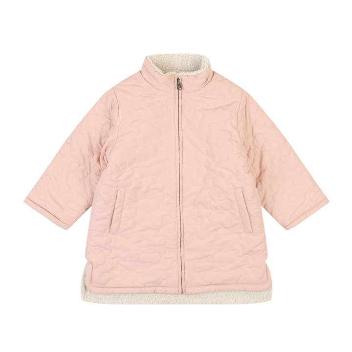 ToTo Heros - Wholesale Puffer Jacket - Kids - Quilt & Teddy Reversible Long Jacket7