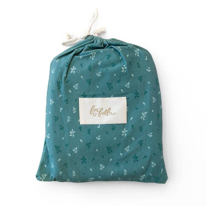 Fox & Fallow – wholesale Cot/crib sheets – Pine Organic Fitted Cot Sheet