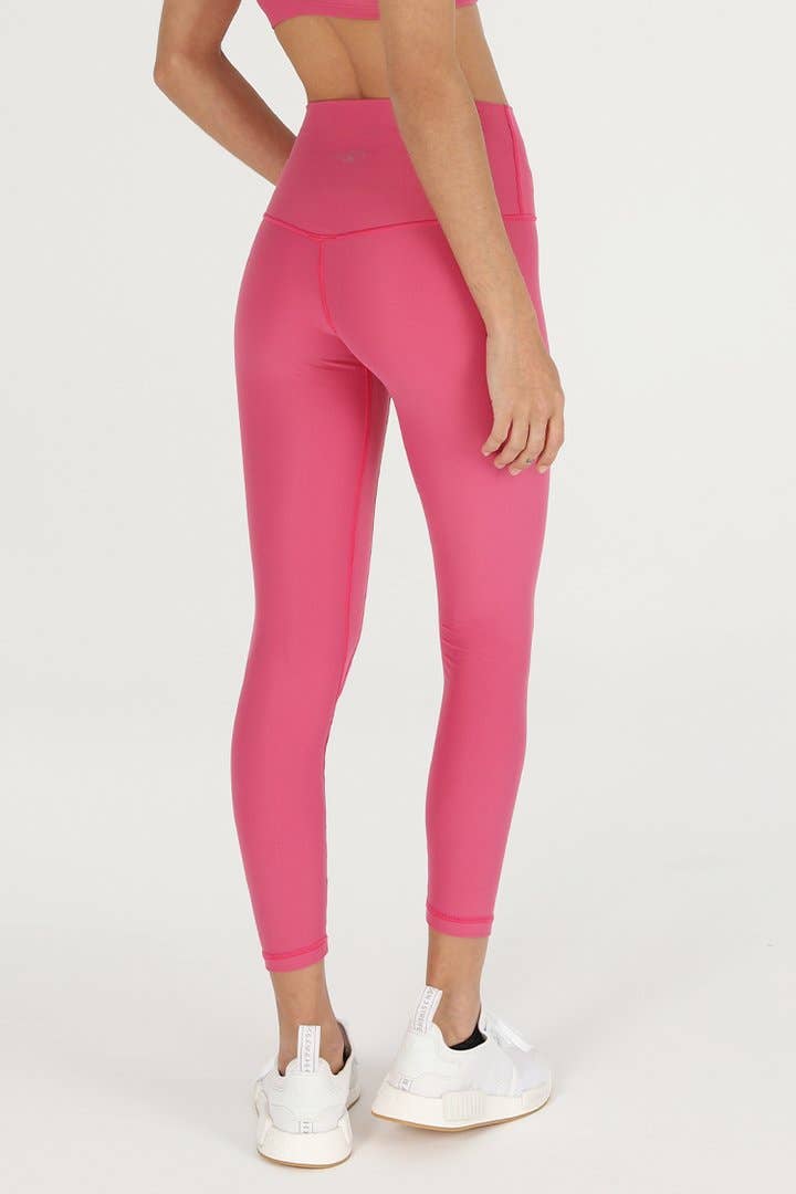 KOA yoga - Vente Legging de sport/d'intérieur – femme - Legging Silhouette 7/8 - Tourmaline Rose2