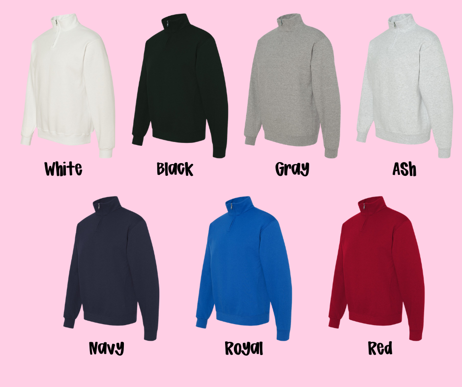 Truelove Apparel - Wholesale Graphic Sweatshirt - Unisex - Embroidered Quarter Zip Pullover2