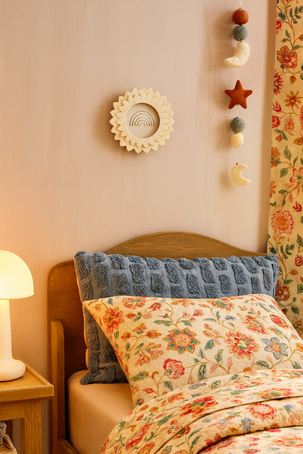 Matr Boomie Fair Trade - Wholesale Picture Frame - Amalesh Bloom 3x3 Cream Picture Frame - Carved Bone4